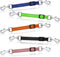 5 Pcs Safety Dog Collar Clips Prong Collar Backup Clips Adjustable Reflective Nylon Dog Collar Harness Connector Metal Double Ended Backup Clasp f...