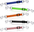 5 Pcs Safety Dog Collar Clips Prong Collar Backup Clips Adjustable Reflective Nylon Dog Collar Harness Connector Metal Double Ended Backup Clasp f...