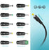 POWSEED Universal AC Adapter 45W 5V 6V 7.5V 9V 12V 13.5V 15V DC Power Supply 1A 2A 3A for Household Electronics Routers CCTV IP Cameras Speaker LE...