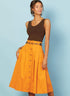 McCall Pattern Company McCall's Women's Knee Length Pleated Skirt, Sizes 14-22 Sewing Pattern...