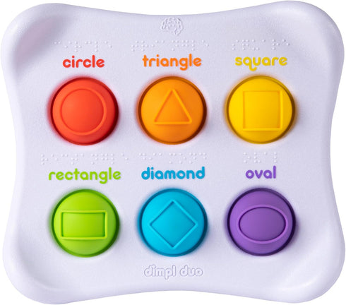 Fat Brain Toys Dimpl Duo - Early-Learning Sensory Toy for Babies & Toddlers...