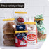 Fries Clips: 12 Cute French-Fries-Shaped Bag Clips to Seal Opened Food Packages | Fun Bag Clips for Food in a Magnetic Box to Always Be at Hand | ...
