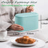 Mini Trash Can with Lid - Removable Small Garbage Can, Tiny Plastic Trash Bin, Pop Up Countertop Wastebasket, Counter Garbage Lint Bin for Bathroo...