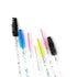 i-Laesh Crystal Mascara Sticks, Disposable Eyebrow Eyelash Brushes for Eyelash Extensions, Eyelash Makeup Tool, Pack of 100 (Black)...