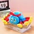 15.8-inch spider plush cute long haired spider stuffed animal toy for boys and girls, holiday birthday gift...