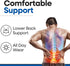 Hip Brace Thigh Compression Sleeve | Hip Sciatica Pain Relief Device Brace | Hamstring & Groin Compression Sleeve Wrap for Sciatic Nerve Relief | ...
