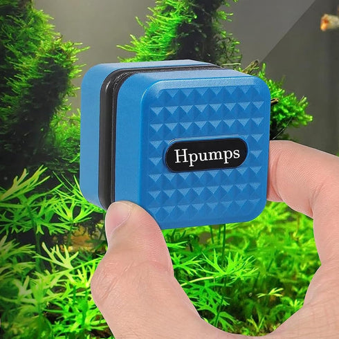 Aquarium MINI Magnetic Cleaner for Glass Fish Tank Magnet Brush Alage Scraper...