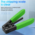 green Fiber optic Drop stripper for 3.0 mm x 2.0 mm fiber optic Drop cable stripper FTTH cold joint tool Leather wire stripper Fiber optic strippi...