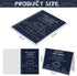 2 pieces Open House Visitor Register Guest Registry Sign Frosted Waterproof Cover with Thank You for Coming Tent Card for Real Estate Agent Suppli...