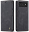 Kowauri for Google Pixel 6 Case,Leather Wallet Case Classic Design with Card Slot and Magnetic Closure Flip Fold Case for Google Pixel 6 2021 (Bla...