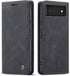 Kowauri for Google Pixel 6 Case,Leather Wallet Case Classic Design with Card Slot and Magnetic Closure Flip Fold Case for Google Pixel 6 2021 (Bla...