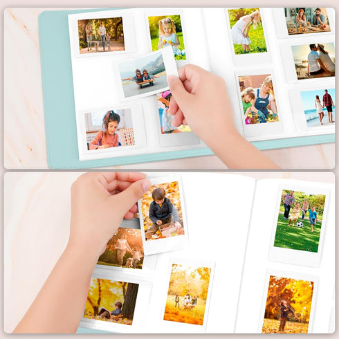 360 Pockets Photo Album for Fujifilm Instax Mini 12 11 9 99 8 40 Evo Instant Camera, For Polaroid Snap/PIC-300/Z2300/ SocialMatic Instant Cameras ...