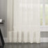 Curtainworks Soho Voile Sheer Pinch Pleat Curtain Panel, 29 by 144", Oyster...