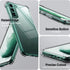 KIOMY Case for Samsung Galaxy S22 5G Shockproof Bumper Protective Cover with Airbags Corners Hybrid Design Hard PC Back with Flexible TPU Frame Cl...