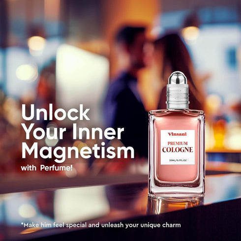 Pheromone Perfume for Women, 20ML Perfume Pheromones, Enhances Confidence & Releases Charming Charm, Portable Roll-on Design, Unique Fragrance & L...