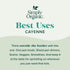 Simply Organic Cayenne Pepper, 2.89 Ounce, Pure, Organic Cayenne Peppers, No GMO's, Kosher Certified...