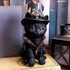 Nemesis Now Cogsmith's Steampunk Cat Adorable Black Cat with Leather Top Hat and Waistcoat, Hand-Painted Resin Figurine, Perfect for Steampunk Col...