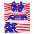 BinaryABC 4th of July Baby Headband,American Flag Headband,Fourth of july Decorations 3Pcs...