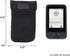 USA Gear Slim CGM System Device Belt Case - Flexible Pouch Holster with Belt Loop - Carrying Case Compatible with Dexcom G7 Receiver, G6, G5, Free...