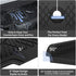 Kitchen Sink Splash Guard, Silicone Draining Mat Kitchen Faucet, 90° Foldable Design to Accommodate a Variety of Sink Countertops Black (17* 5.9)...