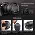 2 Packs 52mm Camera Lens Cap for Nikon D850 D7500 D3500 D3000 D3100 D3200 D3300 D5000 D5100 D5200 D5300 D5500,Canon EOS 90D , Rebel T7, 200d ii?1x...