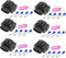 uxcell 6 Set 4 Pin No.1J0973724 Ignition Coil Coilpack Connector Adapter Plug Clip Kit Replacement for VW for Audi for Seat for Skoda...