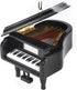 Broadway Gifts 3.5" Black Wood Grand Piano Ornament Decoration - Instrument Ornament Gift for Piano Players...