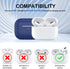 AirPods Pro Case Cover, Military Grade Anti-Fall Soft Silicone Shock-Absorbing Protective AirPods Pro 2nd/1st Generation Case with Keychain and Cl...