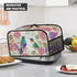 TODIYADDU Hummingbird Floral Slow Cooker Cover for Women Trendy Air Fryer Cover Dust Cover with Storage Pocket and Handle Portable Slow Cooker Car...