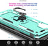 LeYi Samsung Galaxy A32 5G Case, Mint Military-Grade Ring Holder Kickstand Phone Case with 2 Pack Tempered Glass Screen Protector (Not Fit 4G)...