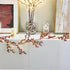Vanthylit 6FT Red Berry Garland Lights, Battery Operated Christmas Garland with Timer, Lighted Berries Garland Decorations for Holiday Fireplace M...