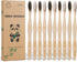 Toothbrushes Sustainable Biodegradable Eco-Friendly Natural Bamboo Charcoal Tooth Brush for BPA Free Soft Bristles, Dental Hygiene, Gum Care...