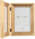 Lawrence Frames 4x6 Hinged Double Sutter Burnished Gold Picture Frame...