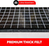 GridMat® Under Sink Mat Cabinet Liner, Precision Custom Fit with Exclusive GridMat® Cutting System, Waterproof, Premium Thick, Ultimate Absorption...