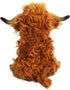 Highland Cow Stuffed Animals,Cute Fluffy Stuff Cow Plush Realistic Scottish Cattle Animals Toys Birthday Festival Presents for Girls Audults Kids ...