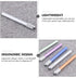 Operitacx 8pcs Stainless Steel Pencil Extenders Crayon Extenders Pen Extenders Pencil Extender Holder Pencil Lengthener Holder for Office Sketch A...