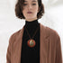 SAILIMUE 6Pcs Long Pendant Necklaces for Women Boho Vintage Wood Fall Sweater Necklaces Set Statement Feather Dragonfly Peace Sign Y Necklace Hipp...