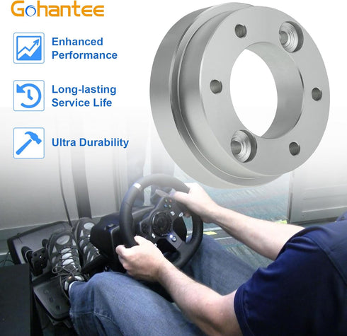 Steering Wheel Adapter Plate Replacement for Logitech G29 G920 G923 Momo Sparco 70mm Pcd Racing Car Game Modification 13 14 inch Steering Wheel So...