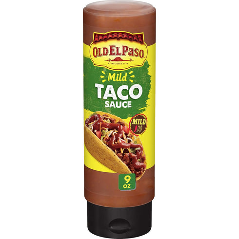 Old El Paso Taco Sauce, Mild, Squeeze Bottle, 9 oz....