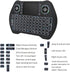 2.4G Wireless Keyboard with Touchpad Mouse Backlit USB Mini Keyboard Multi-Media Handheld Android Box Remote Keyboard for Pc,Pad,Xbox,360,Ps3,TV B...