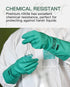 PACIFIC PPE 2 Pairs Nitrile Chemical Resistant Gloves, Flocked, Resist Strong Acid, Alkali, 15 mil, 12.6", XX-Large...