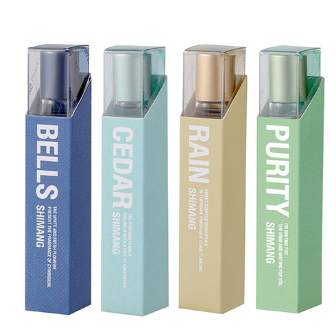 4PCS Women Perfume, Eau de Parfum Perfume Oil Roll-On Perfumes for Women and Men by Fresh Flower Fruit Fragrances, 10 ml / 0.33 fl Oz (Flower Frag...