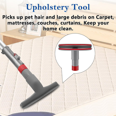 Crevice Tool and Dust Brush Upholstery Tool for Shark Navigator Lift-Away NV500, NV501, NV502, NV560 Vacuum Cleaner, Compare to Part No.X11FC500 G...