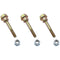 (Pack of 3) 580790401 Snow Throwers Shear Bolts and Nuts for Husqvarna 539976978 595086601 AYP 588077502 2 Stage Snow Blowers...
