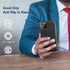 LOHASIC for Luxury Leather iPhone 11 Pro Case – Slim Designer PU Cover with Electroplated Frame, Soft TPU Bumper, Anti-Slip Grip, Business Protect...