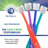 Brilliant Oral Care Kids Toothbrush with Soft Bristles and Round Head, for a Child Approved, Easy to Use All-Around Clean Mouth, Ages 5-9 Years, R...