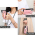TOOVREN Wallet Case for iPhone 12 Pro Max Lanyard Case with Leather PU Card Holder Stand Adjustable Detachable Phone Neck Strap, Phone Protective ...