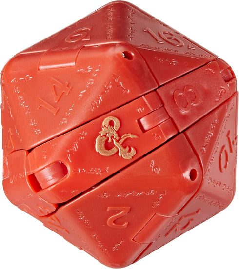 Dungeons & Dragons Honor Among Thieves D&D Dicelings Red Dragon Themberchaud Collectible, Monster Dice Converting Giant d20 Action Figures Role Pl...