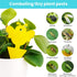 NiHome 48-Pack Yellow Sticky Traps with Twist Ties Indoor & Outdoor Plant Bug Fly Glue Catcher Nontoxic Odorless for Home Garden (Flower)...