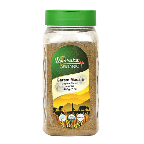 Dwaraka Organic - Garam Masala Powder, 7oz, Healthy, Organic, Non GMO, All Natural...
